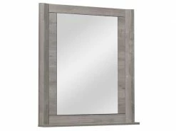 Miroir 84x92 Cm Bois Clair -MIROIR Soldes Magasin G 597418 B