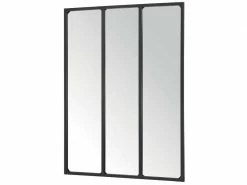 Miroir 90x120 Cm Noir -MIROIR Soldes Magasin G 600293 B
