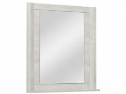 Miroir 84x92 Cm Bois Clair -MIROIR Soldes Magasin G 605213 B