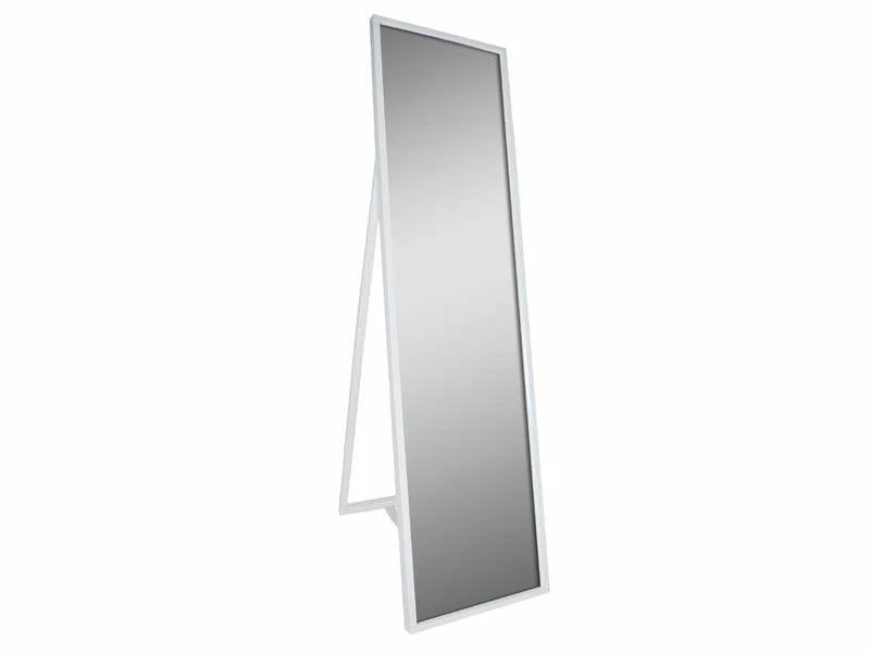 Miroir Psyché 30x140 Cm Blanc 4 Miroir Psyché 30x140 Cm Blanc – Image 2