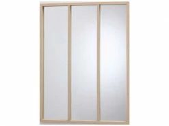 Miroir Fenetres En Bois 60x80 Cm