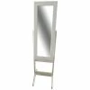 Miroir Psyche 130 Cm 34 Cm Blanc -MIROIR Soldes Magasin G 708104 A