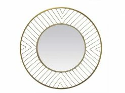 Miroir Rond Filaire 30x30 Cm