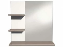 Miroir De Salle De Bain 3 Tablettes