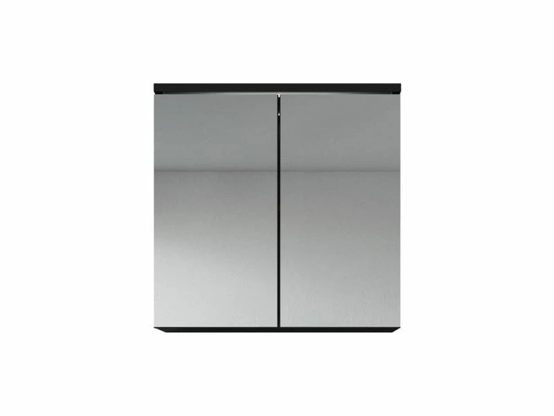Meuble A Miroir Toledo 60x59 Cm - Noir - Miroir Armoire Miroir Salle De Bain 3 Meuble A Miroir Toledo 60x59 Cm - Noir - Miroir Armoire Miroir Salle De Bain