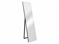 Miroir Sur Pied Barletta Psyché Inclinable 150 X 35 Cm Noir [en.casa]