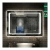 Miroir De Salle De Bain Led Avec Anti-buée 100x70cm Miroir De Salle De Bain -MIROIR Soldes Magasin G CNF H76688138 B