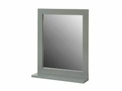 Miroir Mural Meuble Salle De Bain Avec 1 étage Plateau Frg129-sg Sobuy®