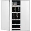 Giantex Armoire à Bijoux à Porte Coulissante, Miroir Bijoux Suspendu Avec 22 Crochets Pour Collier Blanc -MIROIR Soldes Magasin G CNF K61366511 B