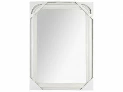 Miroir Arrondi Blanc Adèle - Atmosphera