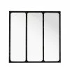 Léa - Miroir Verrière Métal 70x70 - Couleur - Noir -MIROIR Soldes Magasin G CNF Q76067046 B