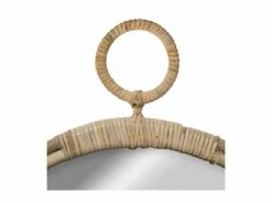 Atmosphera - Miroir Mural En Rotin Forme Gousset D 38 Cm 8 Atmosphera - Miroir Mural En Rotin Forme Gousset D 38 Cm -MIROIR Soldes Magasin G CNF T17493209 D