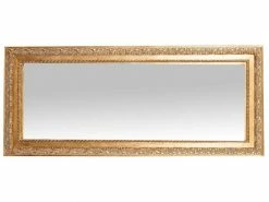 Miroir, Miroir Mural Rectangulaire, à Accrocher Sur Le Mur Horizontal Vertical, Shabby Chic, Maquillage, Salle De Bain, Cadre Finition Or Antique, L35xp2xh82 Cm. Style Shabby Chic. 8 Miroir, Miroir Mural Rectangulaire, à Accrocher Sur Le Mur Horizontal Vertical, Shabby Chic, Maquillage, Salle De Bain, Cadre Finition Or Antique, L35xp2xh82 Cm. Style Shabby Chic. -MIROIR Soldes Magasin G CNF X52268426 D