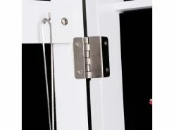 Giantex Armoire à Bijoux Avec Miroir Blanc, Armoire De Rangement Pour Les Bijoux En Mdf-adapté Au Salon, à La Chambre - 96x35x9,7cm -MIROIR Soldes Magasin G CNF Y95936427 F